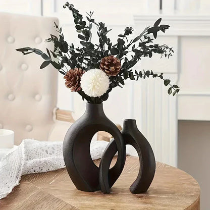 Zonlam Modern Ceramic Vase – Elegant & Versatile Home Décor for Every Space